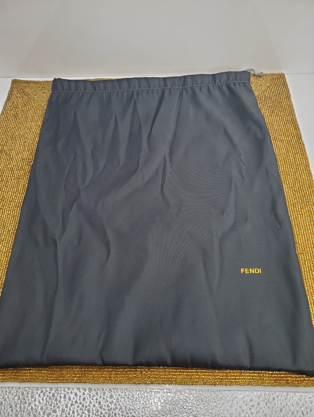 Authentic Fendi drawstring dust bag. Excellent Condition  (C13)